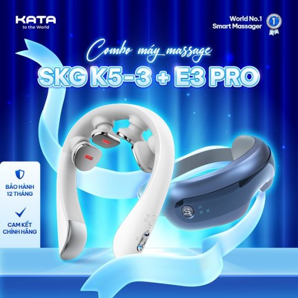 Combo Máy Massage SKG E3 Pro + K5-3
